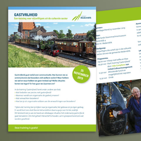 Flyers voor workshops